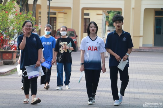 Trường THPT chuyên Phan Bội Châu công bố danh sách trúng tuyển 