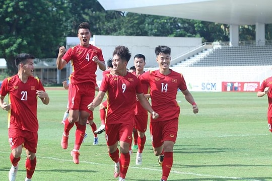 U19 Việt Nam giành chiến thắng đầu tiên tại Giải vô địch U19 Đông Nam Á 2022