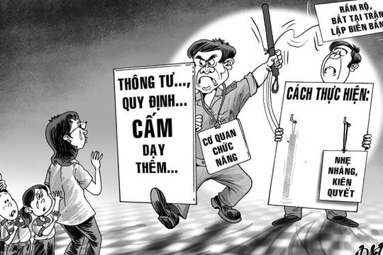 Nghệ An nghiêm cấm việc dạy thêm, học thêm trong dịp hè