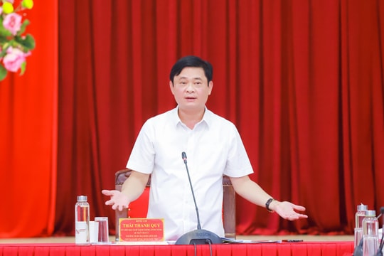 Thường trực Ban Chỉ đạo tổng kết 10 năm thực hiện Nghị quyết số 26 của Bộ Chính trị về Nghệ An nghe, cho ý kiến tiến độ triển khai nhiệm vụ