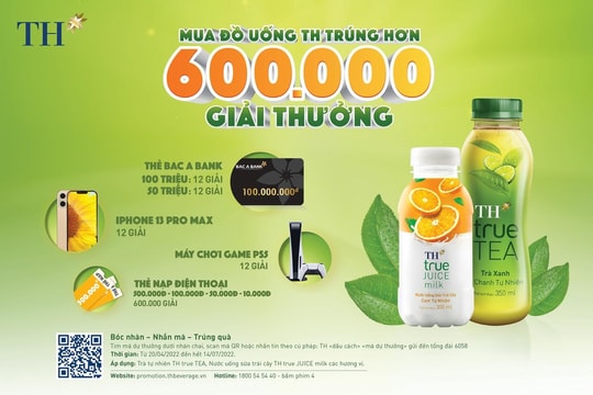 'Mua đồ uống TH – Trúng hơn 600.000 giải thưởng' tìm ra những chủ nhân đầu tiên của giải thẻ BAC A BANK 100 triệu đồng