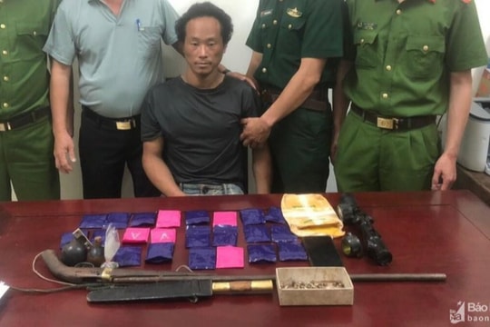 Ngăn chặn nguy cơ từ sử dụng, buôn bán trái phép vũ khí ‘nóng’ trên địa bàn Nghệ An