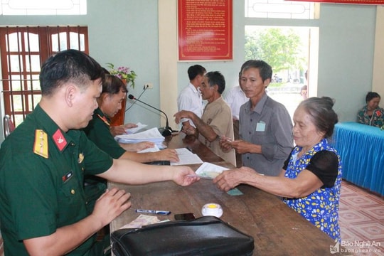 Cử tri kiến nghị UBND tỉnh tiếp tục chỉ đạo rà soát, triển khai chính sách đối với người tham gia dân công hỏa tuyến