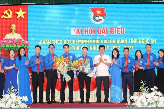 Đại hội Đoàn Khối các cơ quan tỉnh Nghệ An nhiệm kỳ 2022– 2027 thành công tốt đẹp