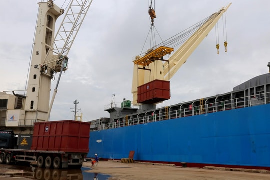 Cảng biển Nghệ An nằm trong nhóm I danh mục cảng biển Việt Nam