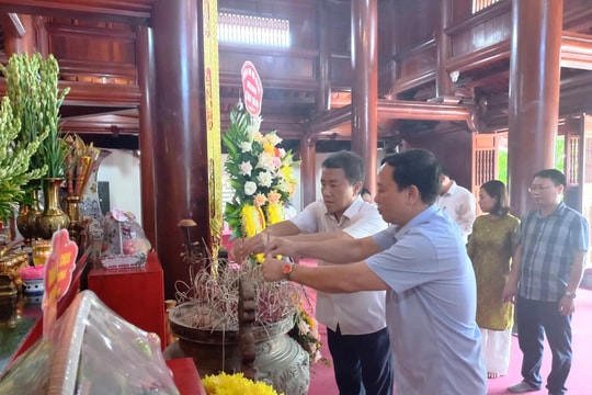 Uỷ ban Kiểm tra, Văn phòng Tỉnh uỷ Nghệ An tổ chức các hoạt động tri ân nhân dịp 27/7