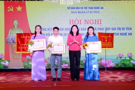 Ban Quản lý Di tích Nghệ An kỷ niệm 20 năm thành lập