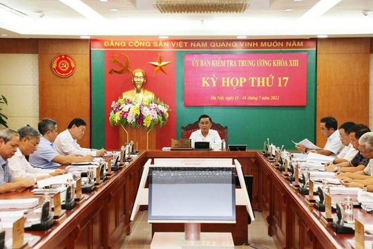 Thông báo kết quả Kỳ họp thứ 17 của Ủy ban Kiểm tra Trung ương