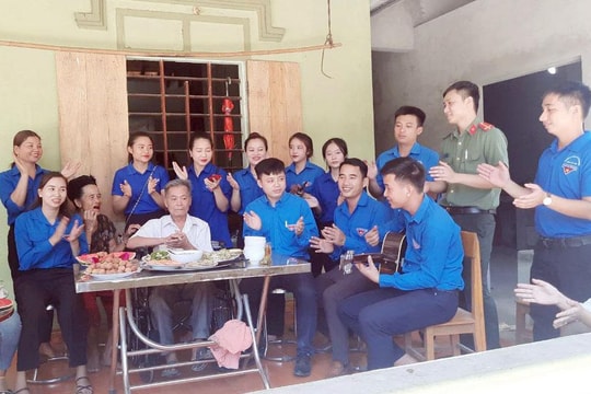 Tuổi trẻ Nghệ An viết tiếp những mạch nguồn tri ân