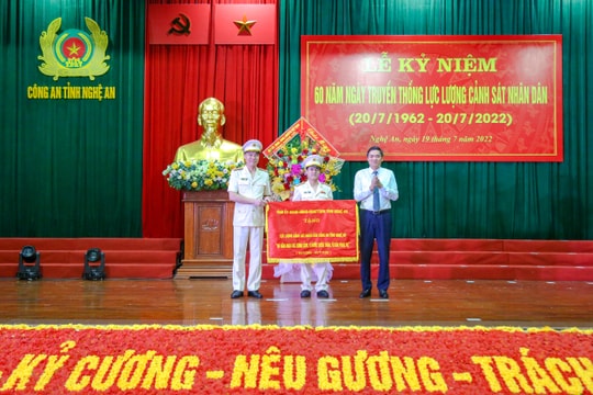 Xây dựng lực lượng Cảnh sát Công an Nghệ An trong sạch, vững mạnh