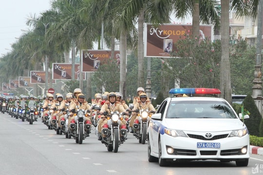 Cảnh sát nhân dân Công an Nghệ An: Tiếp nối trang sử vẻ vang