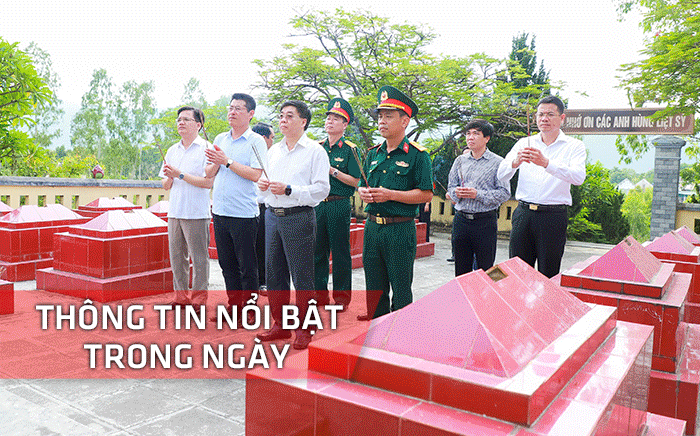 Nghệ An: Thông tin nổi bật ngày 20/7