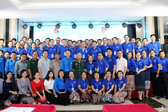 Đoàn công tác Trung ương Đoàn Thanh niên nhân dân cách mạng Lào trao đổi kinh nghiệm với Tỉnh đoàn Nghệ An