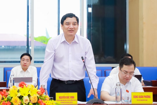 Đoàn giám sát Ủy ban Văn hóa, Giáo dục của Quốc hội làm việc với UBND tỉnh Nghệ An 