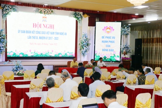 Đồng bào Công giáo hăng hái tham gia các phong trào thi đua yêu nước