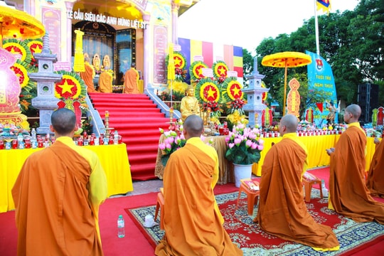 Các chùa ở Nghệ An tổ chức nhiều hoạt động hướng về Ngày Thương binh - Liệt sĩ