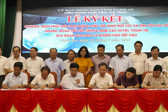 Nghệ An: 840 Hợp tác xã tạo việc làm cho gần 61.000 lao động 