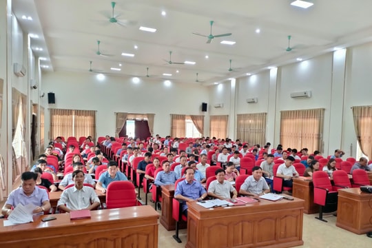 Thanh Chương: Bồi dưỡng nghiệp vụ công tác kiểm tra, giám sát và thi hành kỷ luật của Đảng