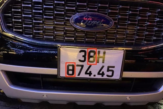 Muôn kiểu tài xế chế biển số xe để tránh phạt nguội