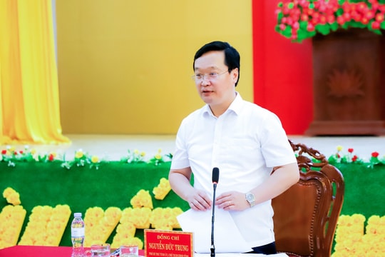 Chủ tịch UBND tỉnh: Anh Sơn cần đi đầu xây dựng nông nghiệp sinh thái, nông thôn hiện đại, nông dân văn minh