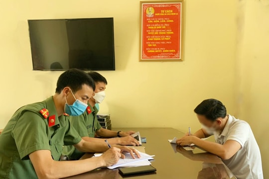 Xử phạt thanh niên sử dụng trái phép quân phục Công an nhân dân