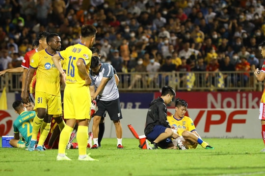 Thông tin cụ thể về chấn thương của Phan Văn Đức 