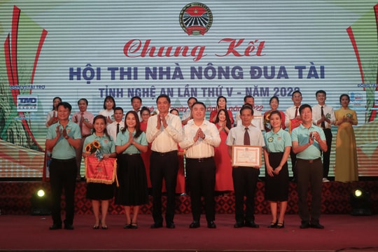 Tân Kỳ đạt giải Nhất Hội thi Nhà nông đua tài cấp tỉnh lần thứ V, năm 2022