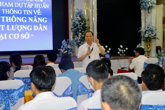 Nâng cao năng lực cho cán bộ, viên chức ngành dân số