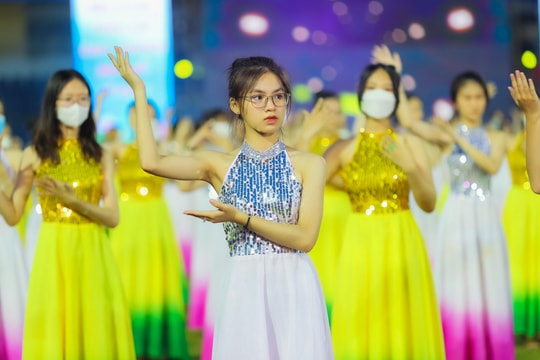 Tổng duyệt lễ khai mạc Đại hội Thể dục Thể thao tỉnh Nghệ An