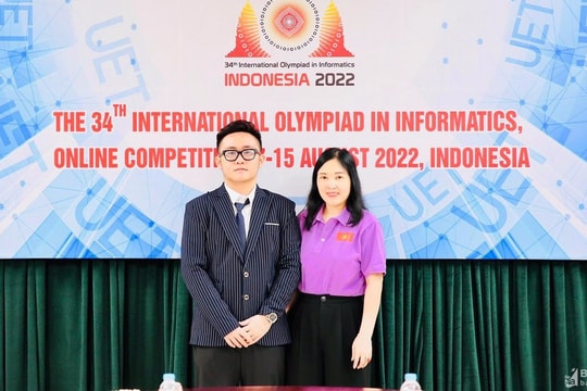 Học sinh Nghệ An lần thứ 2 giành Huy chương Bạc tại Kỳ thi Olympic Tin học Quốc tế