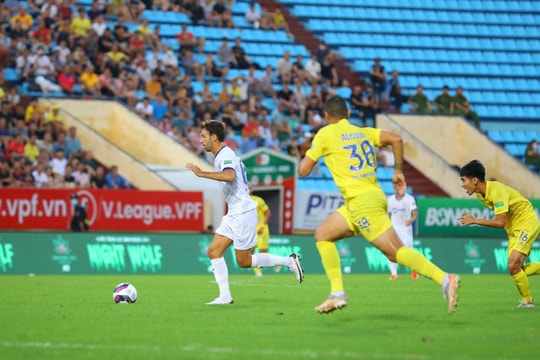 5 điểm nhấn trận đấu Sông Lam Nghệ An - Nam Định: 1-0