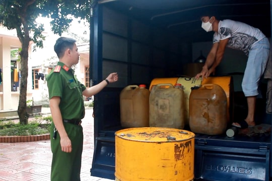 Cảnh báo tài xế trộm xăng dầu của khu công nghiệp mang ra ngoài tiêu thụ