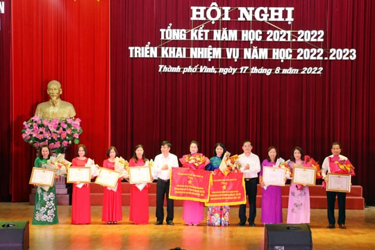  Thành phố Vinh triển khai nhiệm vụ năm học mới