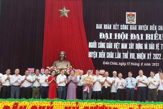 Đại hội đại biểu Người công giáo xây dựng và bảo vệ Tổ quốc huyện Diễn Châu