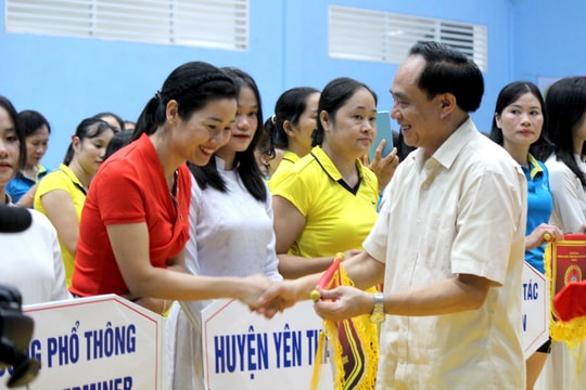 34 đơn vị tham gia giải thể thao do Sở Lao động, Thương binh và Xã hội tỉnh tổ chức