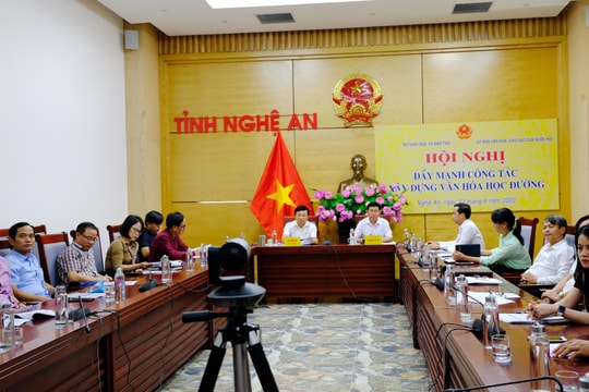 Đẩy mạnh việc xây dựng văn hóa học đường 