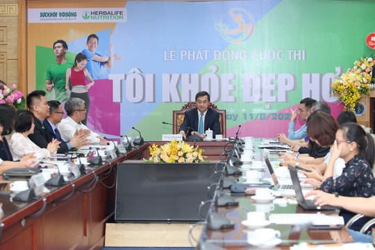 Herbalife Việt Nam đồng hành cùng Báo Sức Khỏe và Đời Sống tổ chức cuộc thi 'Tôi khỏe đẹp hơn'