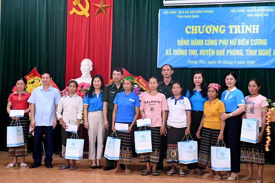 Đồng hành cùng phụ nữ biên cương