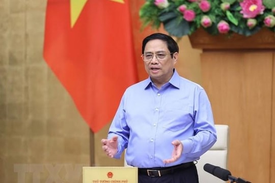 Thủ tướng Phạm Minh Chính chủ trì phiên họp Chính phủ chuyên đề về xây dựng pháp luật