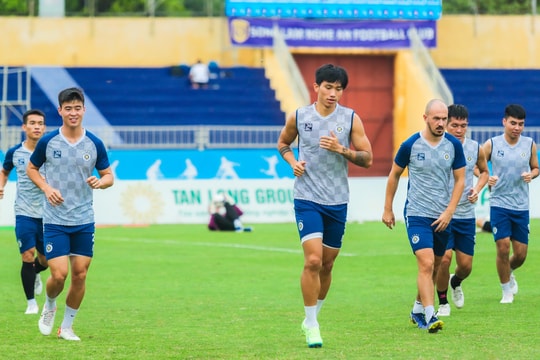 Hà Nội FC đặt mục tiêu giành chiến thắng trên sân Vinh