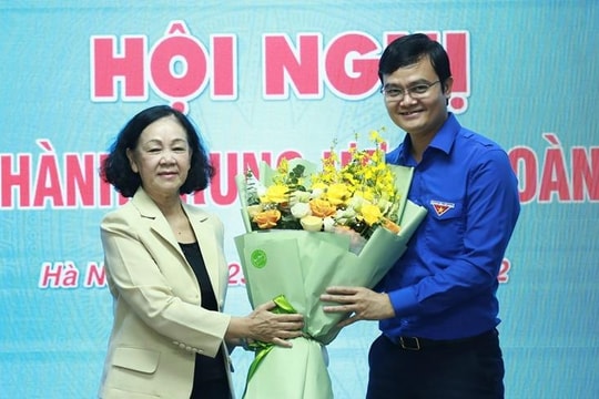 Đồng chí Bùi Quang Huy làm Bí thư thứ nhất Trung ương Đoàn TNCS Hồ Chí Minh