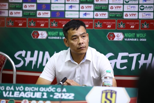 Huấn luyện viên trưởng Sông Lam Nghệ An: Mang lại cảm xúc cho khán giả là điều quan trọng nhất của một trận đấu