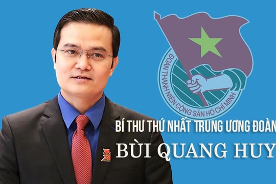 [Infographics] Chân dung tân Bí thư thứ nhất Trung ương Đoàn khóa XI Bùi Quang Huy