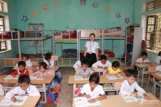 Mô hình bán trú - mái nhà thứ hai của học sinh dân tộc thiểu số ở Nghệ An