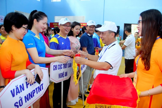 Gần 700 vận động viên tham gia Hội thao ngành Nông nghiệp và Phát triển nông thôn Nghệ An