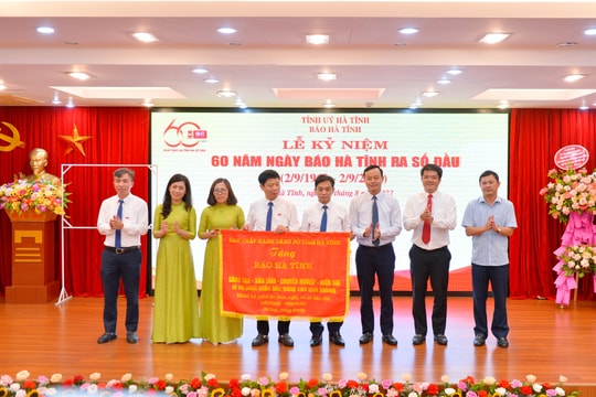 Báo Hà Tĩnh kỷ niệm 60 năm thành lập