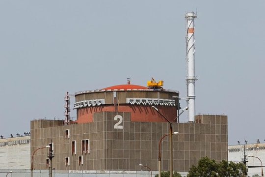 Nga bắn hạ máy bay không người lái của Ukraine ở nhà máy điện hạt nhân Zaporizhzhia