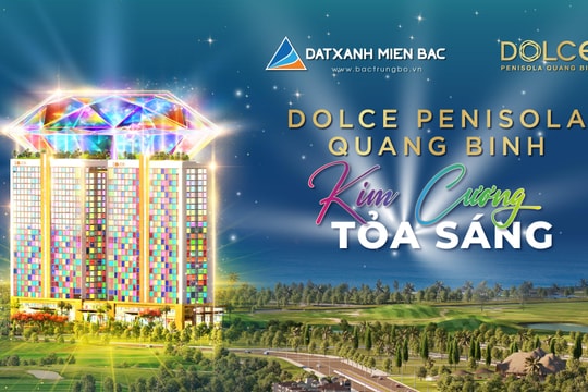 Khách sạn dát vàng Dolce Penisola 'chào sân' hoành tráng tại Nghệ An
