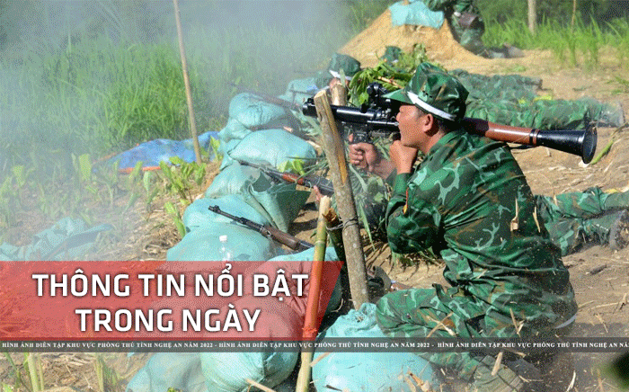 Nghệ An: Thông tin nổi bật ngày 30/8