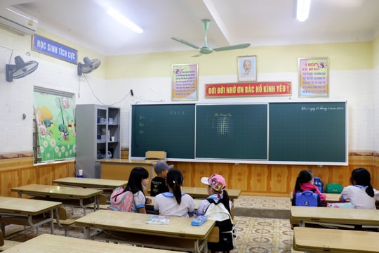 Nhiều trường học ở thành phố Vinh thiếu phòng học trước thềm năm học mới